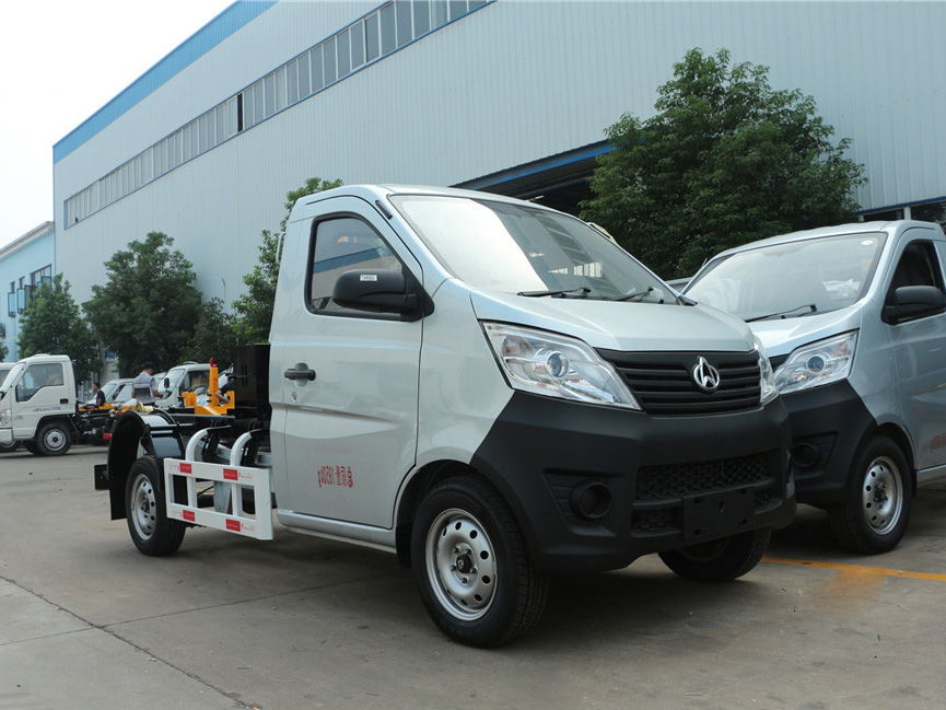 長安3方車廂可卸式垃圾車