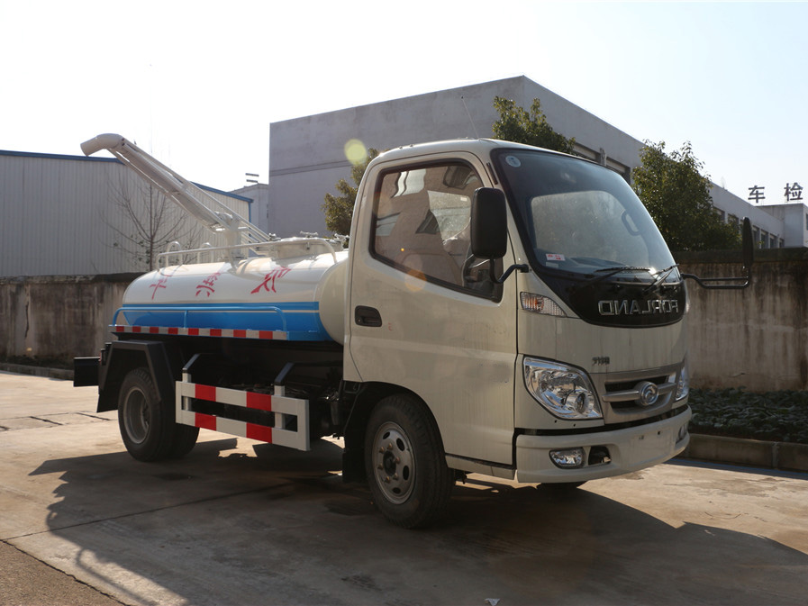 福田小卡（3方）吸糞車