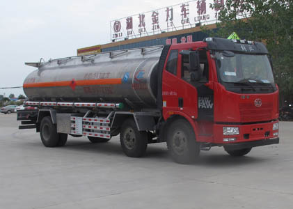 程力威牌型鋁合金運(yùn)油車