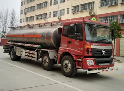 程力威牌型鋁合金運(yùn)油車