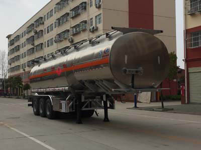程力威牌型鋁合金運油半掛車