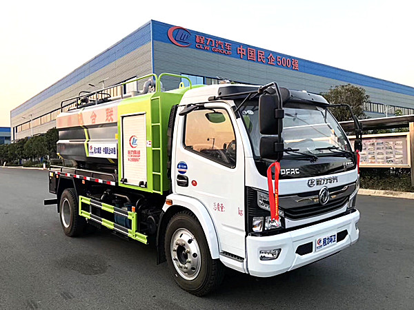 大多利卡國六清洗吸污車，9方聯(lián)合疏通車