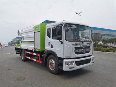 國六東風(fēng)多利卡D9方罐（12立方）抑塵車
