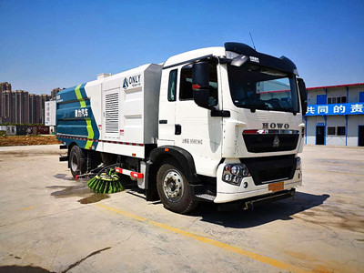 國六（16立方）重汽T5G洗掃車