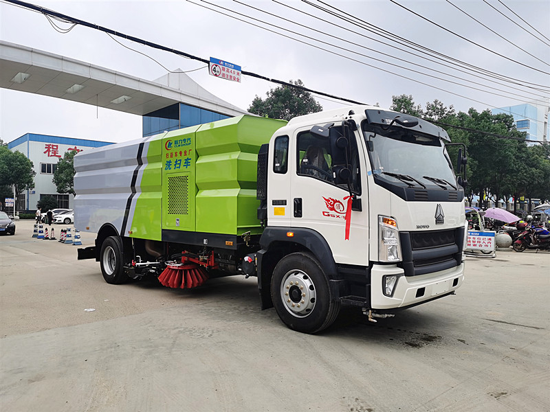 國六重汽（16立方）豪沃洗掃車