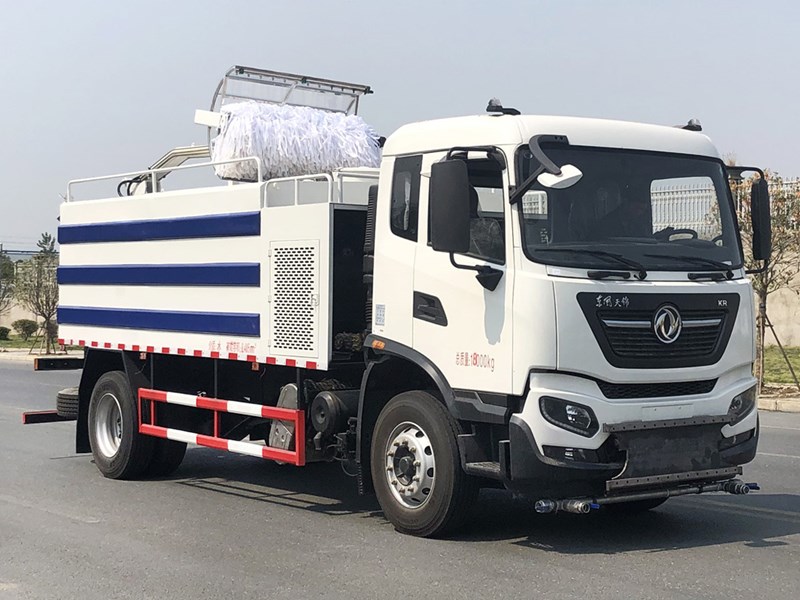 國六東風(fēng)天錦后置隧道清洗車